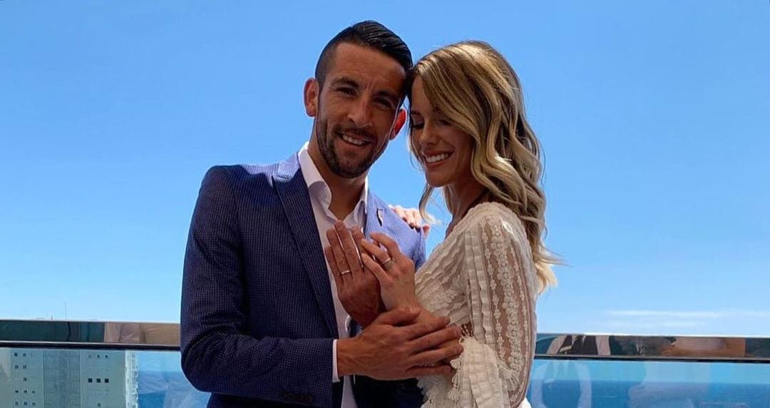 Gala Caldirola y Mauricio Isla
