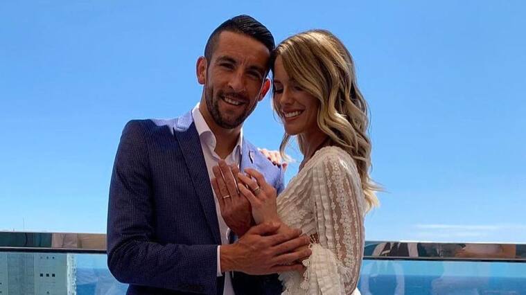 Gala Caldirola y Mauricio Isla