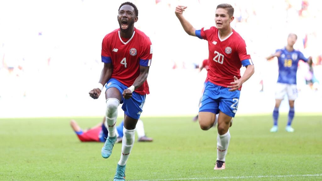 Costa Rica vence el dominio de Japón y se mete en la pelea por los octavos de final en Qatar 2022