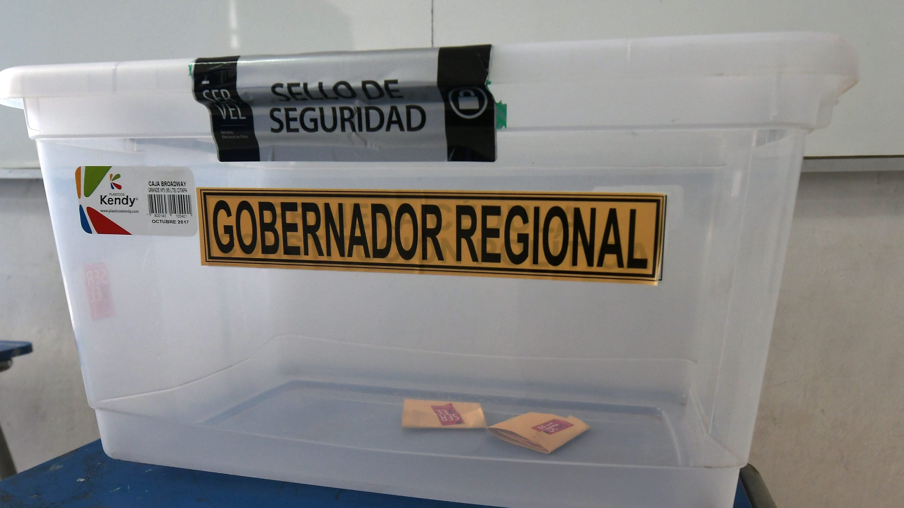 Urnas con votos elecciones 15 y 16 de mayo