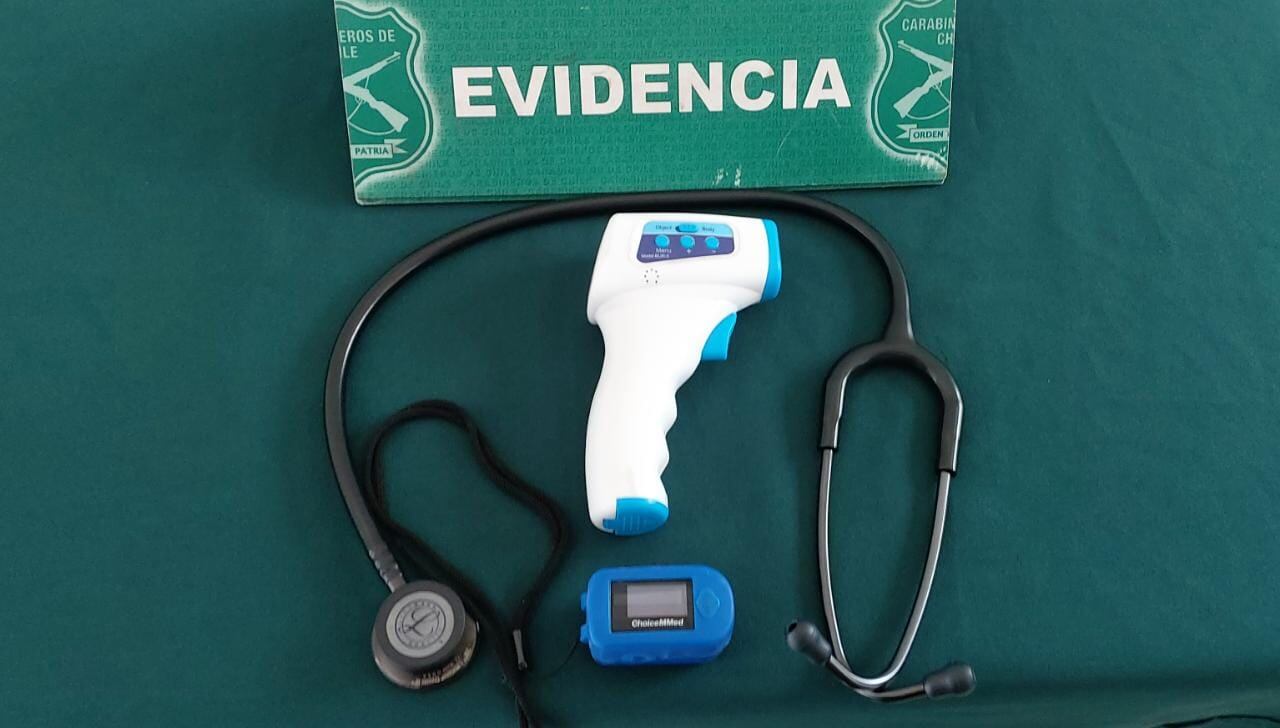 Detienen a hombre que mientras era atendido robó insumos de un SAPU