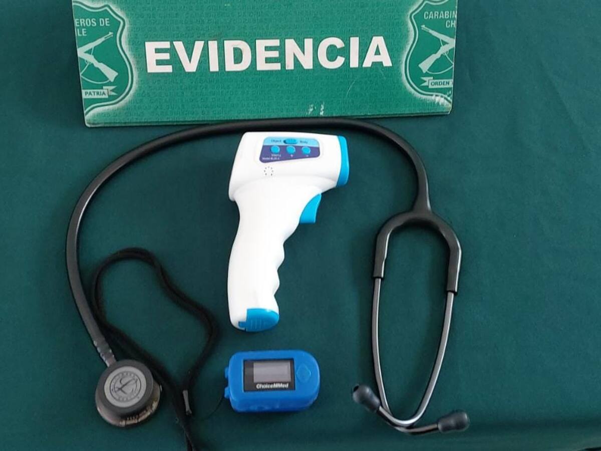 Carabineros detuvo a hombre que robó insumos de un Sapu mientras era atendido