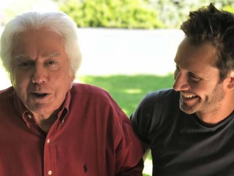 Benjamín Vicuña y su papá