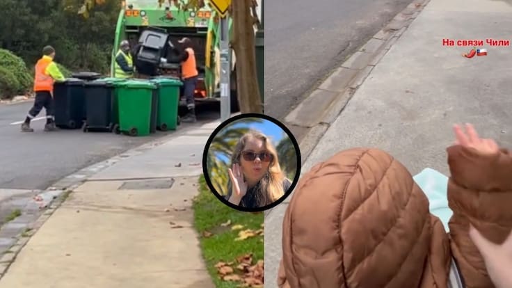 “Estoy en shock”: influencer rusa se sorprende con particular situación vivida en Chile