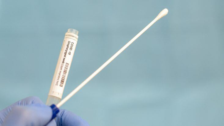 Most tests for the new strain of coronavirus involve taking a swab sample for analysis