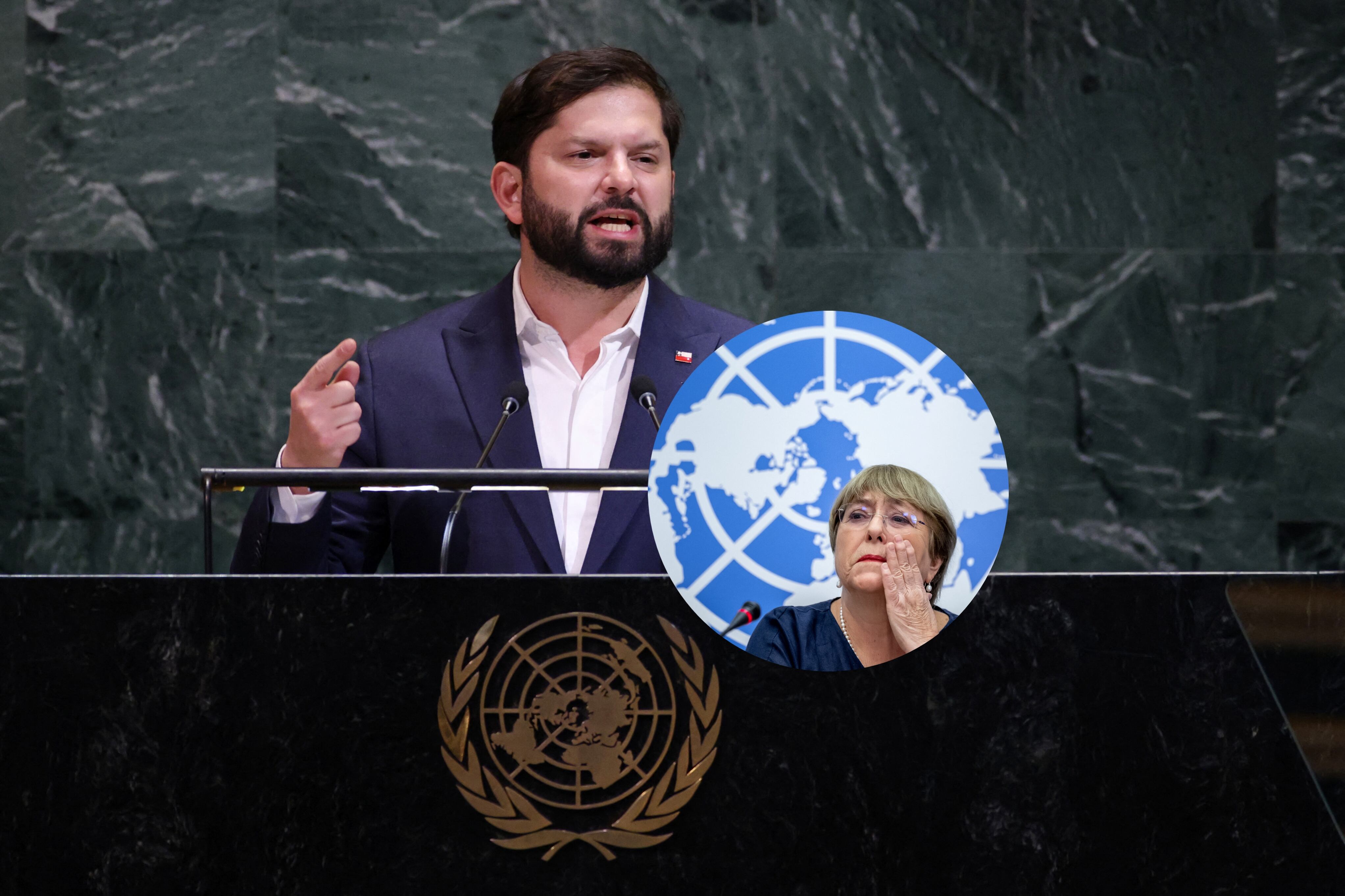 Gabriel Boric - Michelle Bachelet