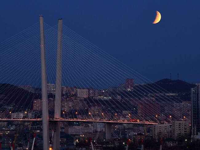Eclipse de luna: Las imágenes que dejó el importante evento astronómico | Getty Images
