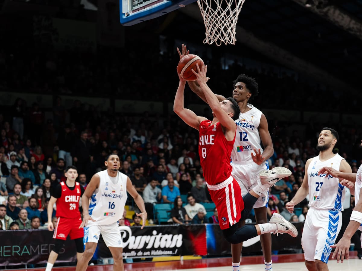 Se quedaron a un punto de remontar: Chile cae ante Venezuela y queda prácticamente fuera del Mundial de Básquetbol 2027