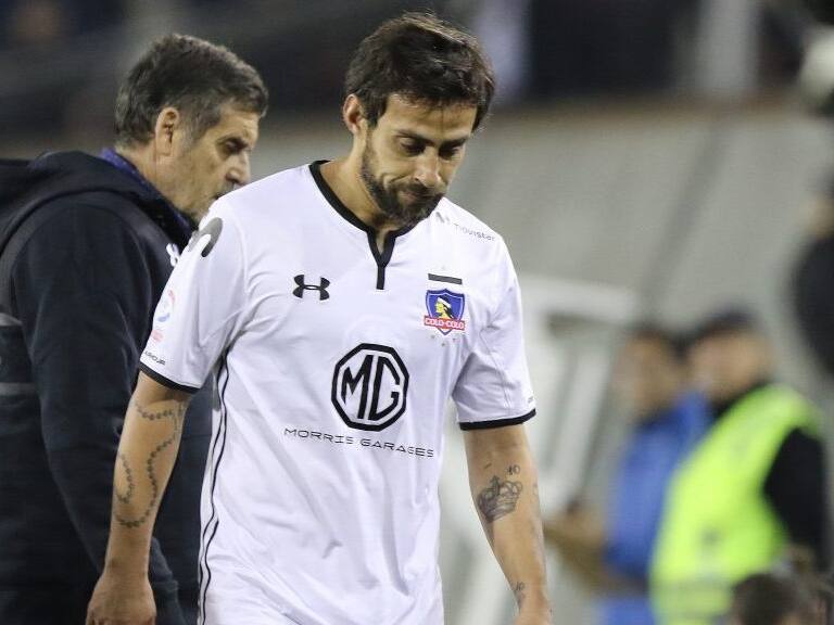 25 DE MAYO DE 2019/SANTIAGOJorge Valdivia, sale lesionado durante el partido valido por la fecha 14 del Campeonato Nacional AFP PlanVital 2019, entre Colo Colo vs Audax Italiano , disputado en el Estadio Monumental.
FOTO: RODRIGO SAENZ/AGENCIAUNO