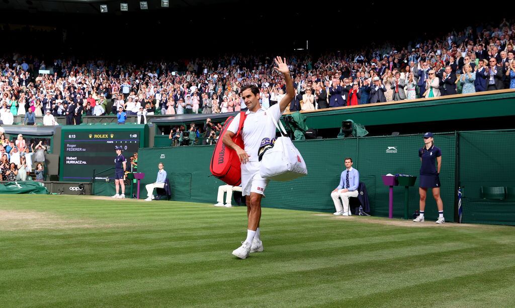 Roger Federer es eliminado en los cuartos de final de Wimbledon