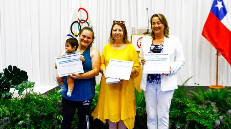 Comité Olímpico de Chile entrega el premio “Mujer Inspira 2023” en el 8M