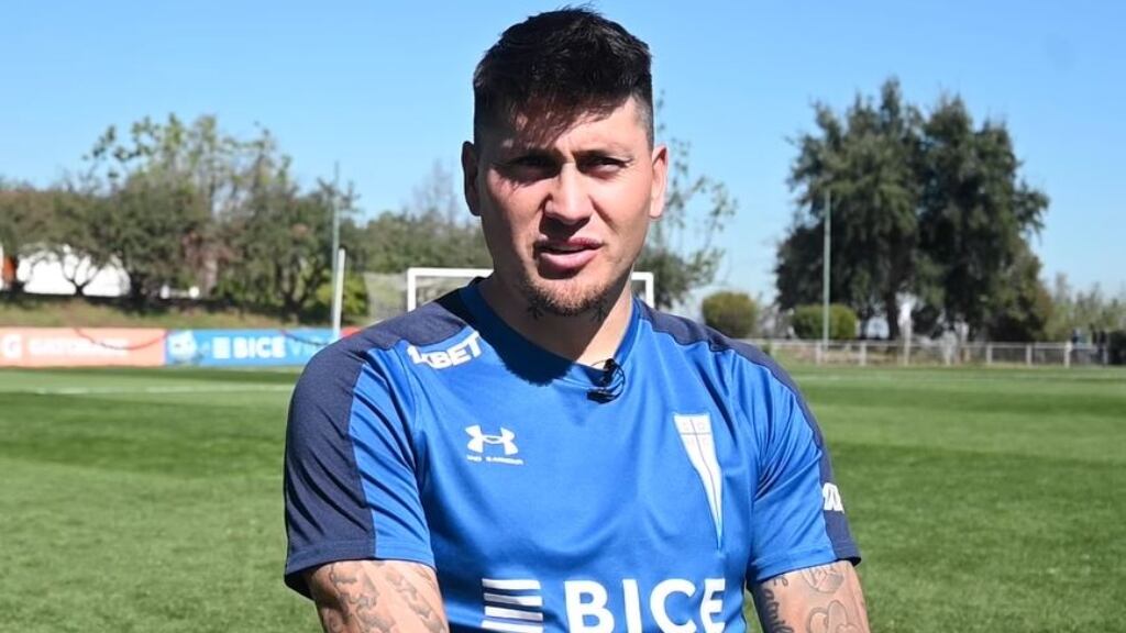 Nicolás Castillo y las primeras semanas de trabajo en su regreso a la UC: "Me he sentido mejor de lo que pensábamos"