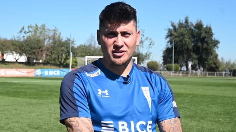 Nicolás Castillo y las primeras semanas de trabajo en su regreso a la UC: "Me he sentido mejor de lo que pensábamos"