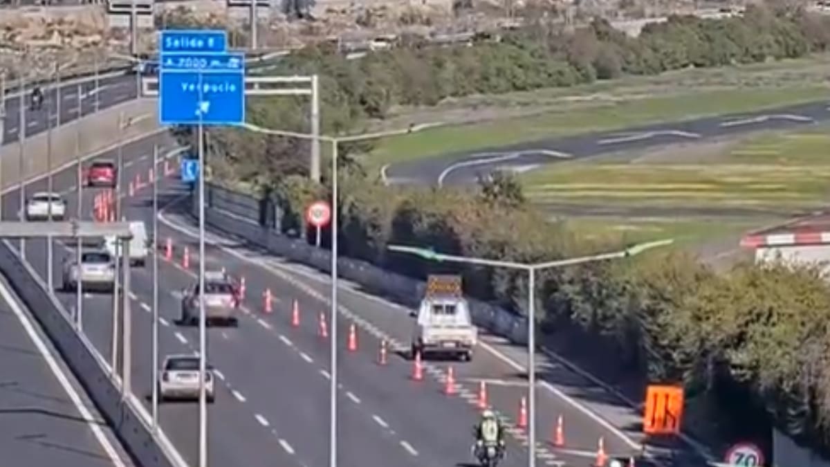 A 185 km/h, ebrio y con licencia falsa: conductor queda en prisión preventiva tras ser detenido en Costanera Norte