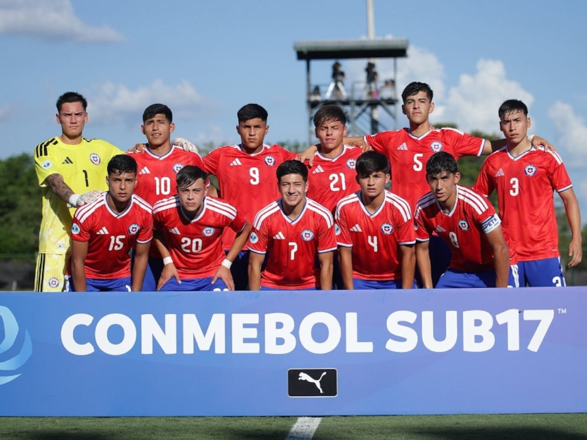 Chile vs. Colombia: horario, canal de TV y cómo ver en vivo el partido de La Roja en el Sudamericano Sub 17