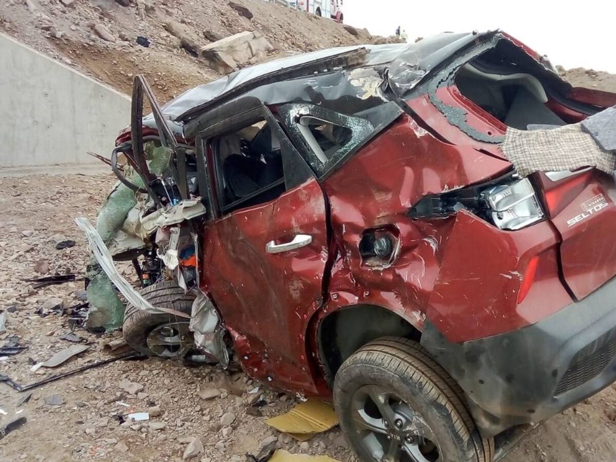 Una persona falleció en accidente de tránsito entre Tocopilla y Mejillones este miércoles