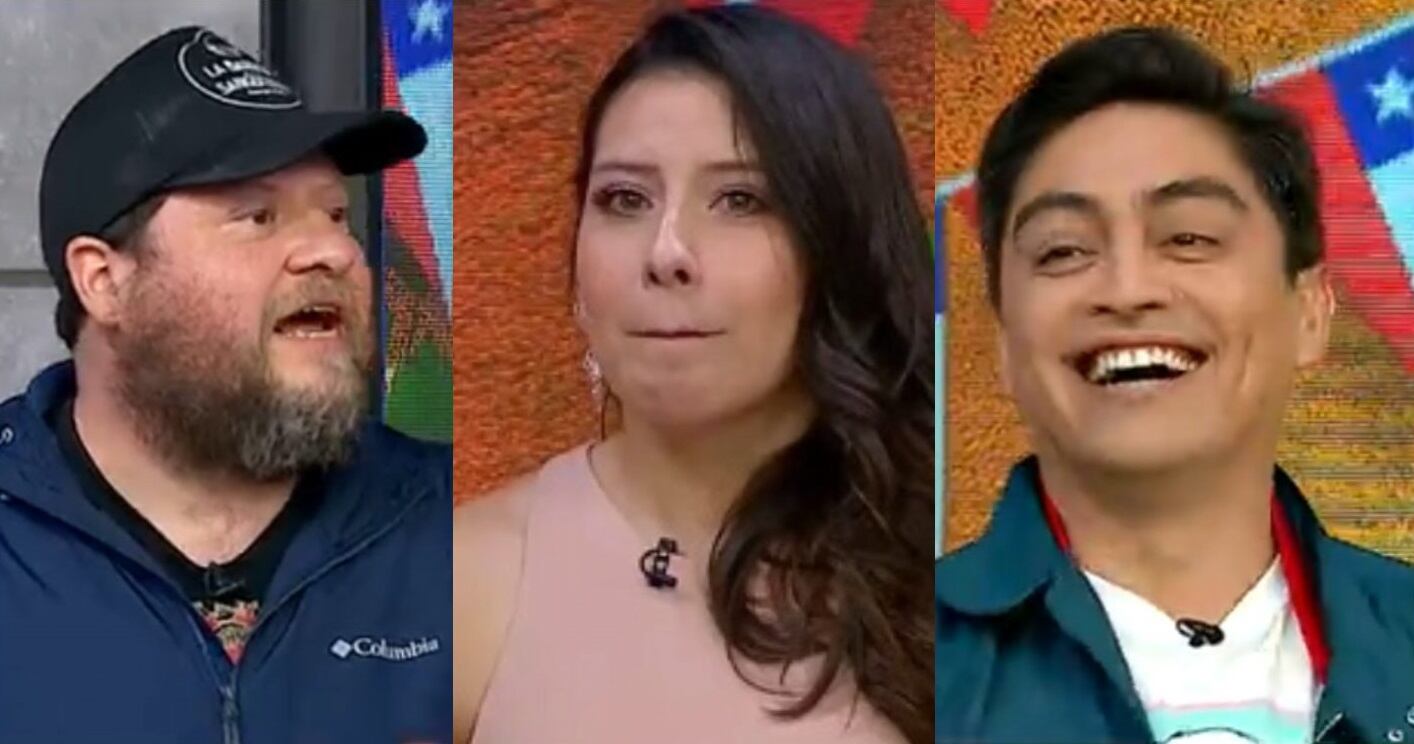 Mucho Gusto Rodrigo Salinas, María José Quintanilla, Sergio Freire