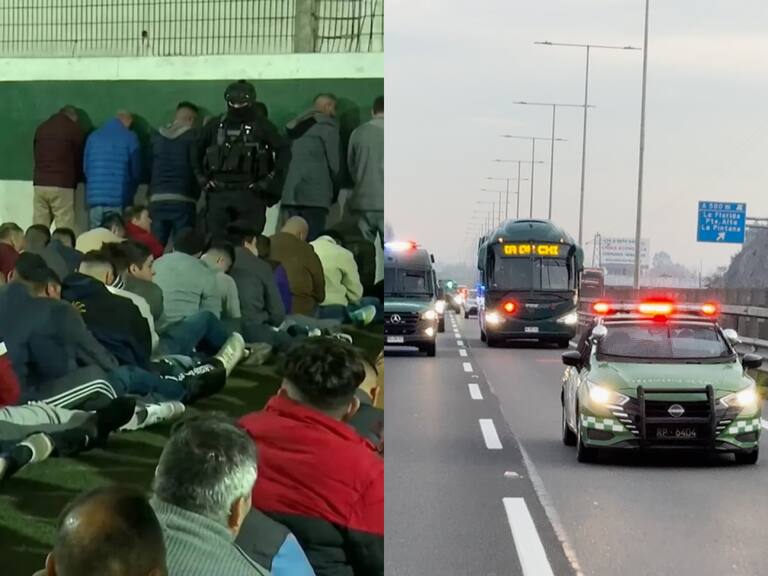 Operación Cancerbero: trasladan a cientos de reos de alta peligrosidad a cárcel de Talca en masivo operativo