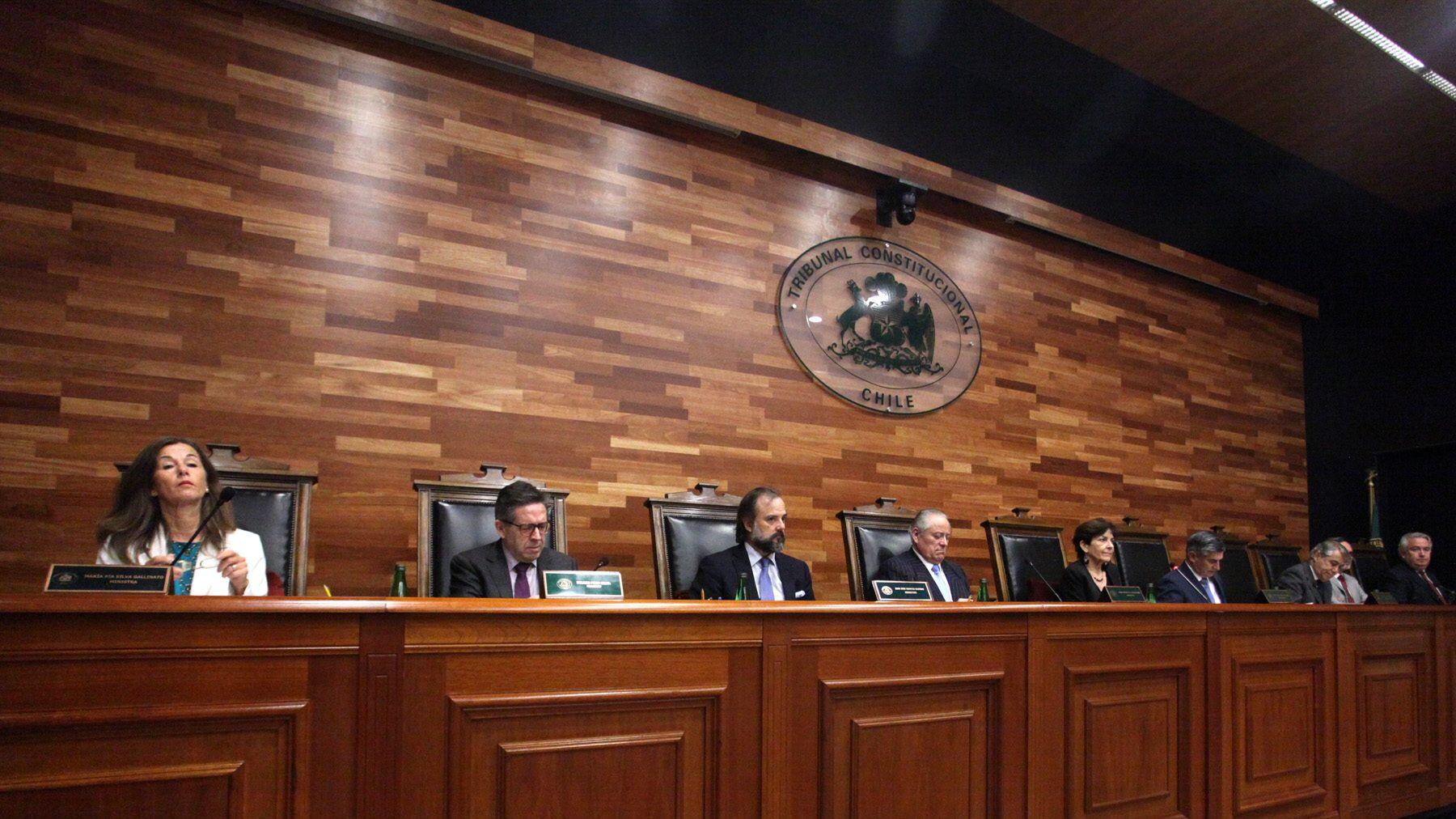 05 de Marzo 2020/ SANTIAGO
Ministros del Tribunal Constitucional, durante el fallo por caso de pareja de lesbianas que buscan el reconocimiento en Chile de matrimonio efectuado en España, en Tribunal Constitucional, Santiago.

FOTO: AILEN DÍAZ/AGENCIAUNO