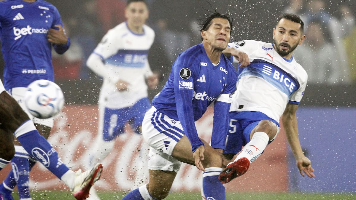 No se guardó nada: el potente reclamo del capitán de Cruzeiro tras empatar con la UC en Copa Libertadores