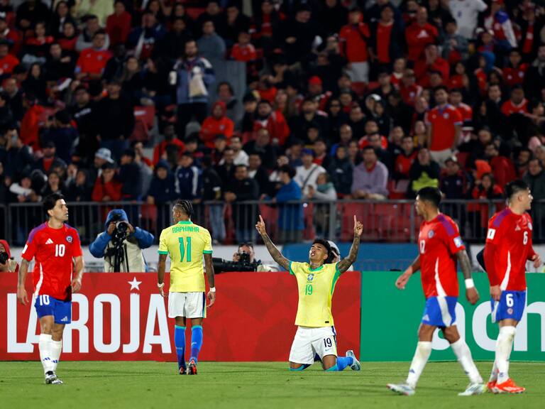 Chile no aprovecha su temprana ventaja, cae ante Brasil y sigue alejándose del Mundial 2026