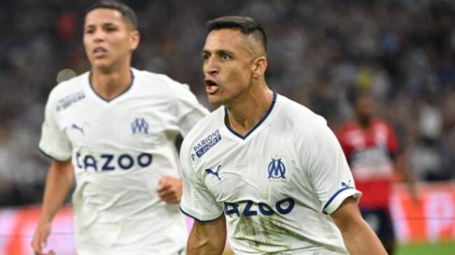 Alexis Sánchez anota en el amistoso que Olympique Marsella perdió ante Sassuolo