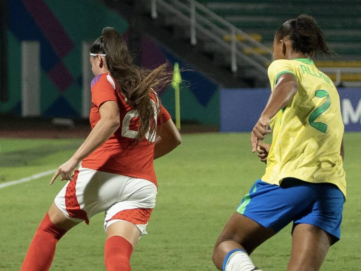 La Roja Femenina no supo mantener la ventaja sobre Brasil y quedó eliminada del Mundial Sub 17 de la categoría
