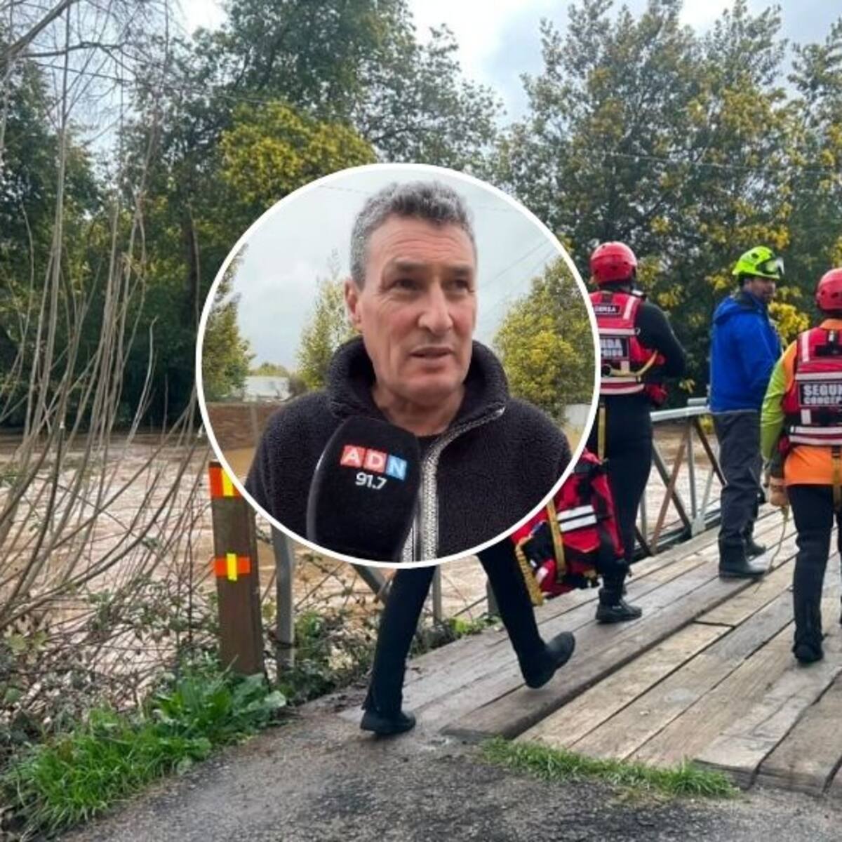Santa Rita vuelve a inundarse: vecino afectado ya perdió su casa 5 veces por crecida de río Andalién