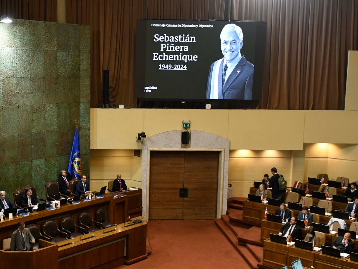 Cámara de Diputadas y Diputados realiza homenaje al expresidente Sebastián Piñera
