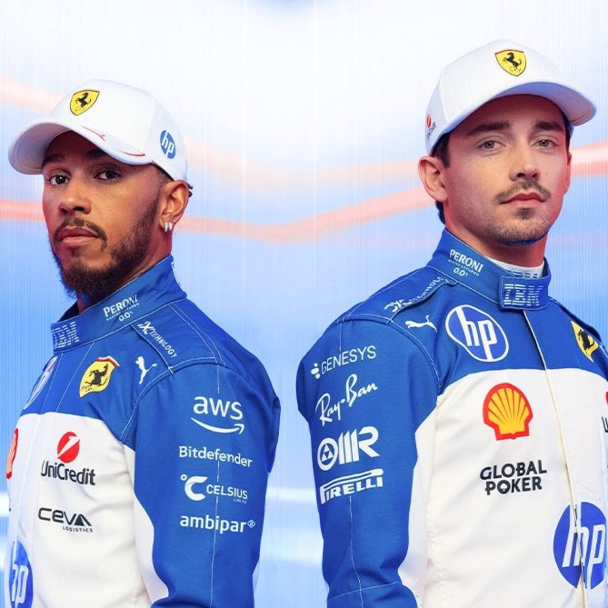 Festejan un año de colaboración: Ferrari correrá y vestirá en tonos azul y blanco en el GP de Miami