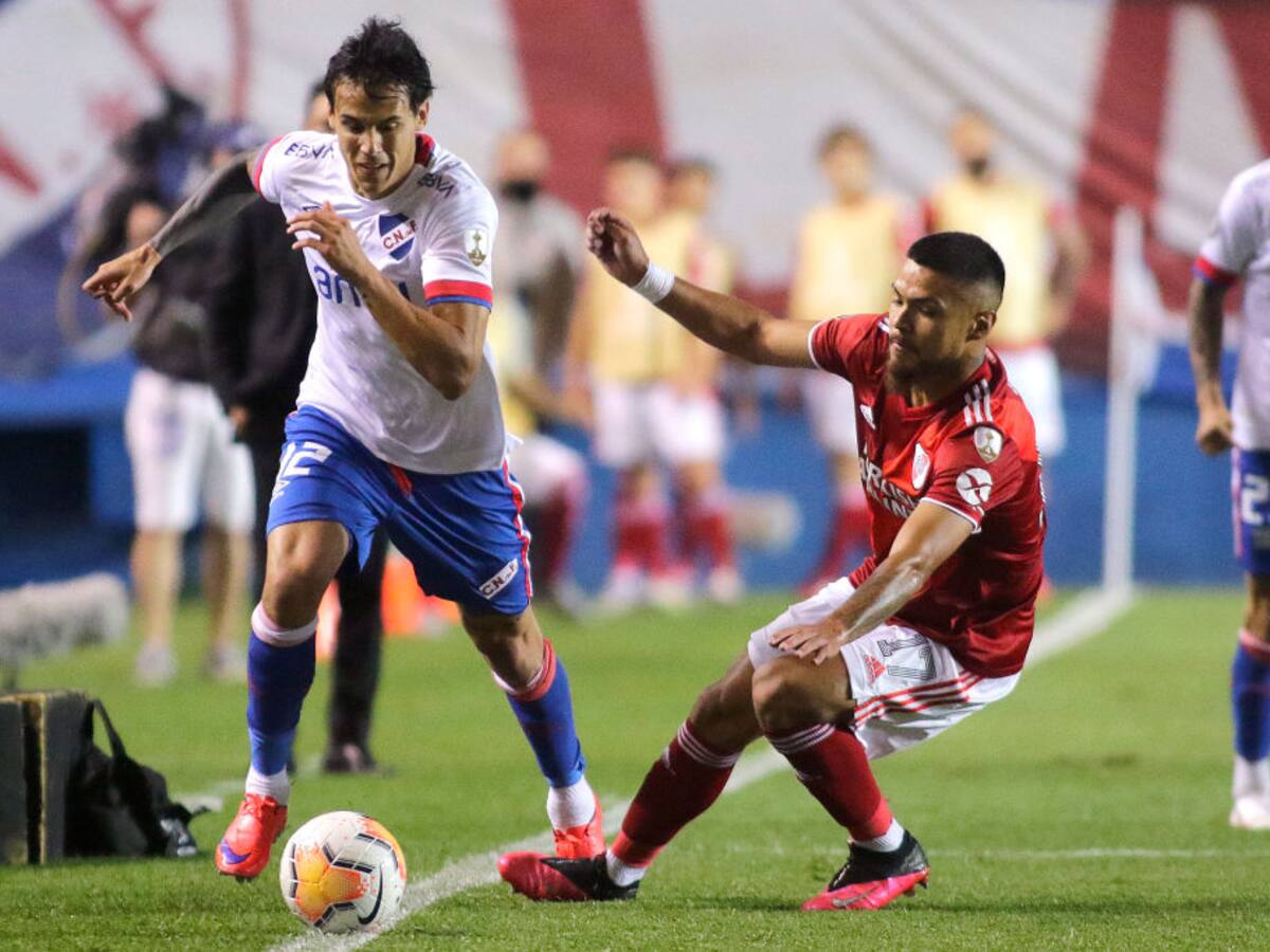 Paulo Díaz fue titular y buena figura en victoria de River sobre Nacional para meterse en semis de Copa Libertadores