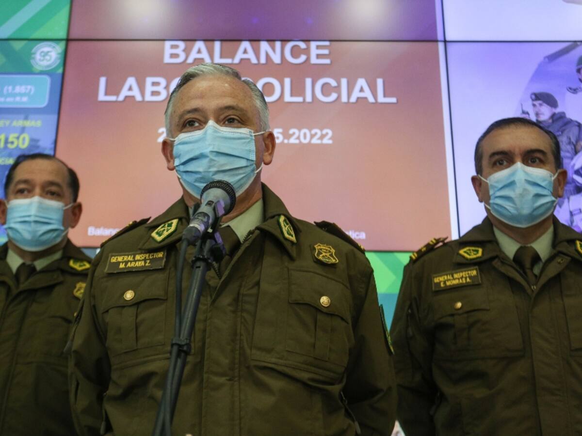 Carabineros por investigación interna tras hechos de violencia en barrio Meiggs: «Es mejor esperar los resultados»