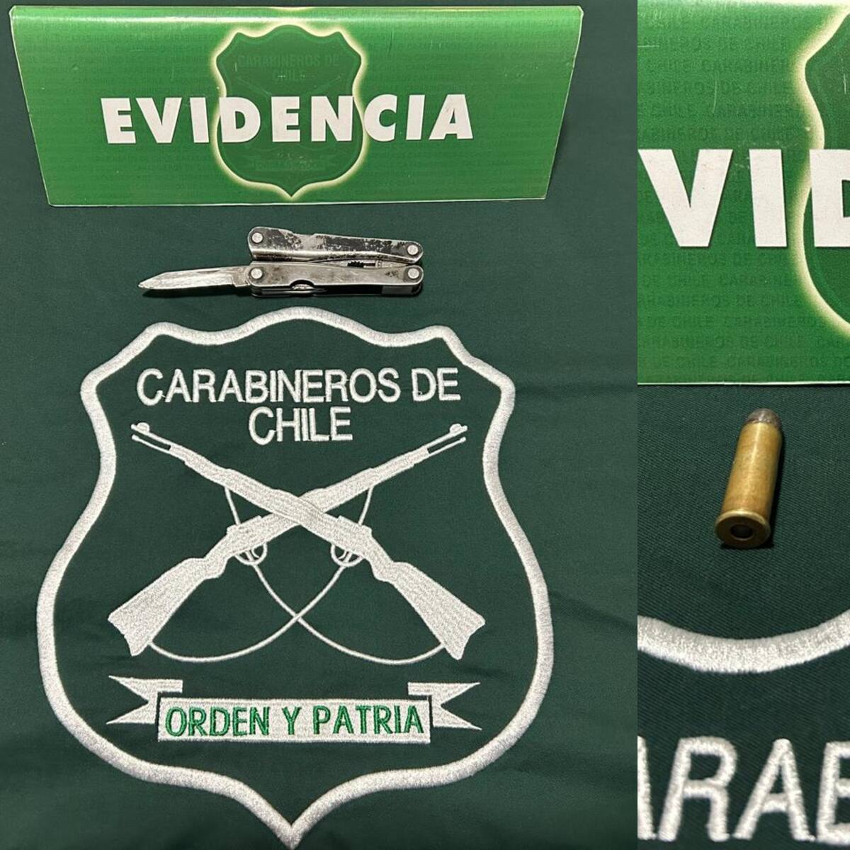 Escondía munición en un calcetín: detienen a sujeto que portaba un arma blanca en La Reina