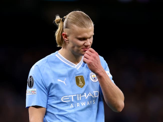 Erling Haaland vivió una serie para el olvido ante los "merengues" | Getty Images