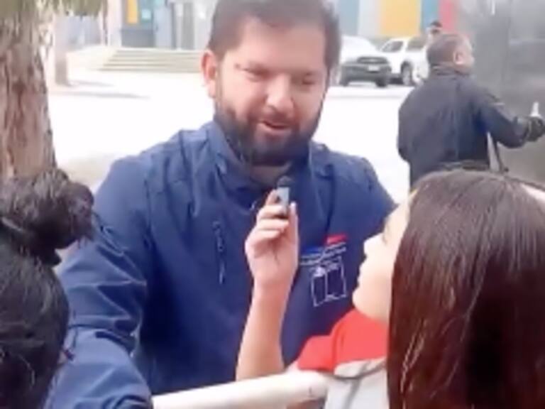 Estudiante de San Felipe se vuelve viral tras realizar entrevista al Presidente Boric: “Se nota que vas a ser una muy buena periodista”