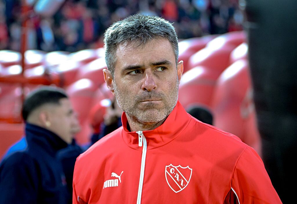 Julio Vaccari, entrenador de Independiente | Getty Images