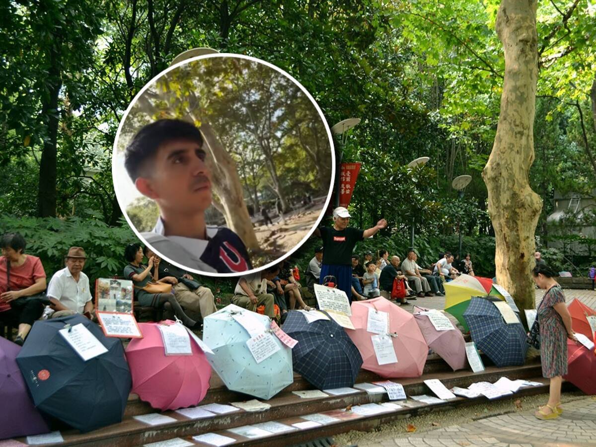 “Buscando mi china en Shanghai”: joven chileno causó furor en las plazas de matrimonio