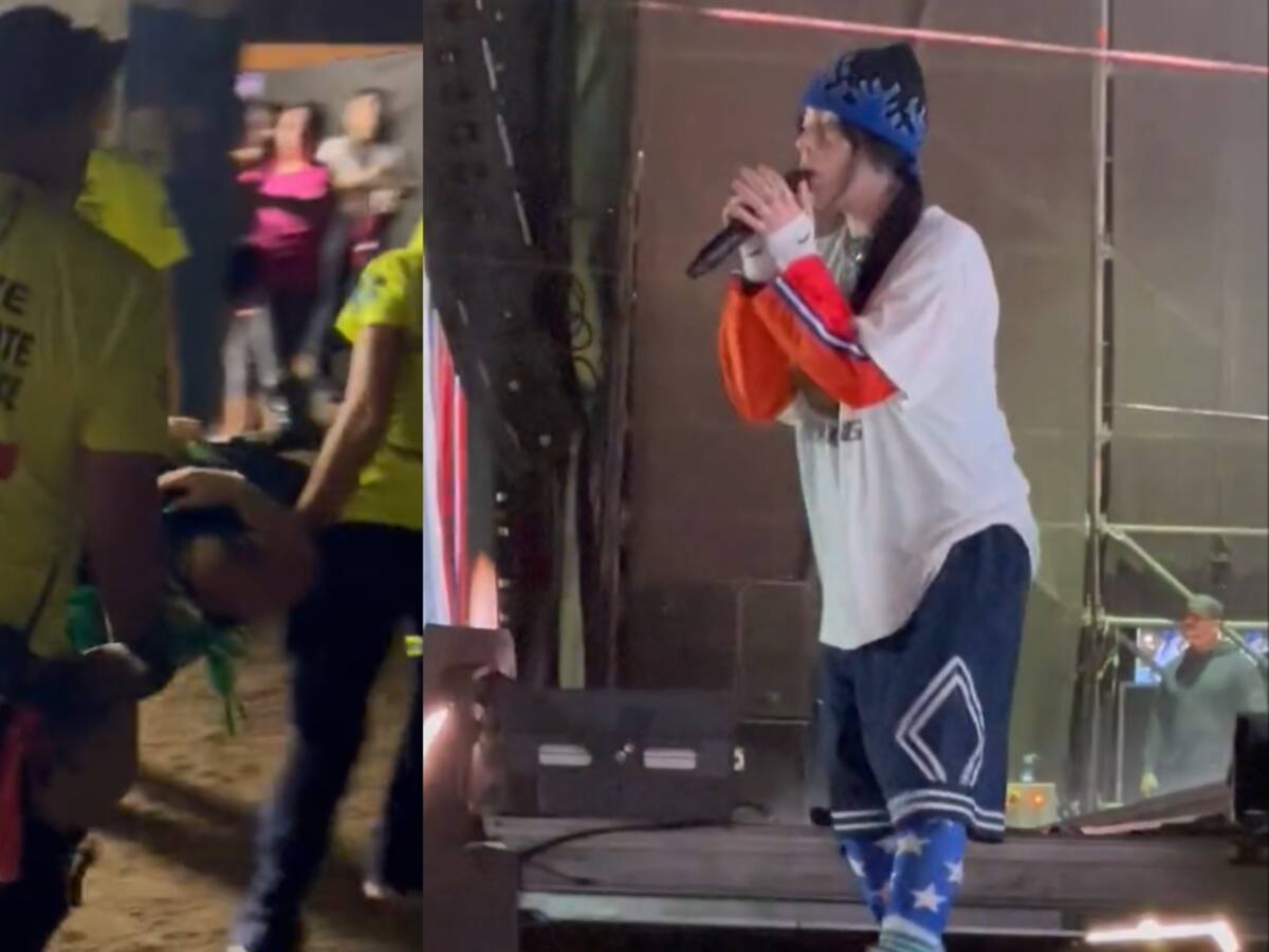 Aglomeraciones y desmayos: Billie Eilish detuvo su show por problemas de seguridad en Lollapalooza 2023