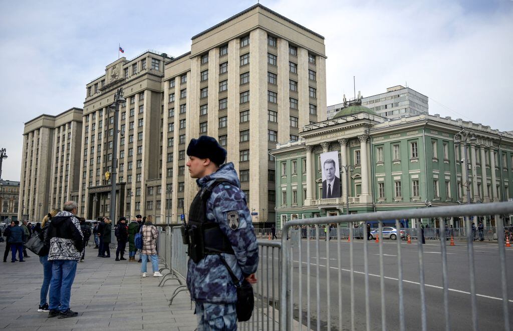 La sede del parlamento de Rusia en la ciudad de Moscú