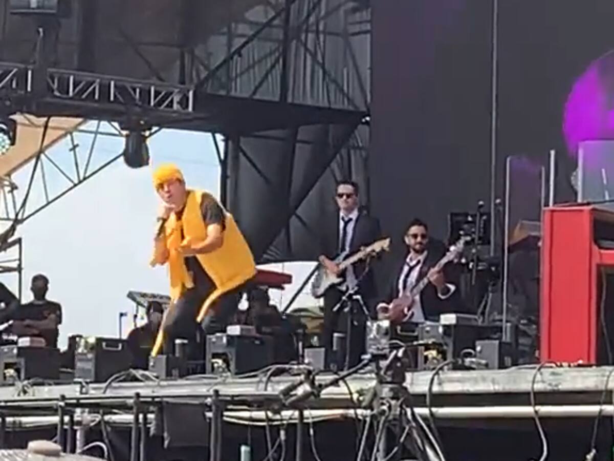 «Por qué no puedo ser feliz»: la divertida imitación de Stefan Kramer a Bad Bunny en Lollapalooza