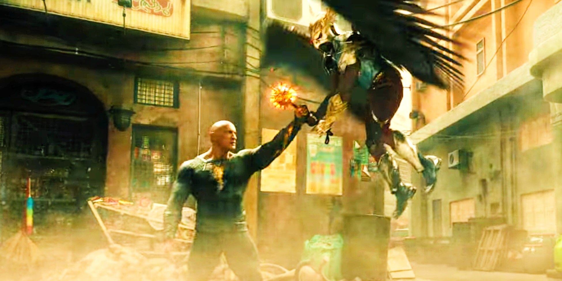 Black Adam contra Hawksman