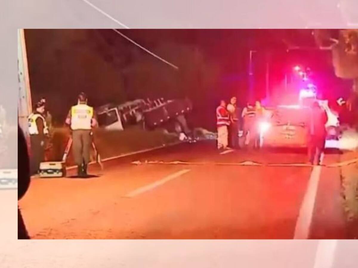 Una madre y su hijo de un año murieron en accidente de tránsito en Talagante