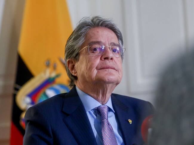 El presidente de Ecuador Guillermo Lasso en una visita oficial a España