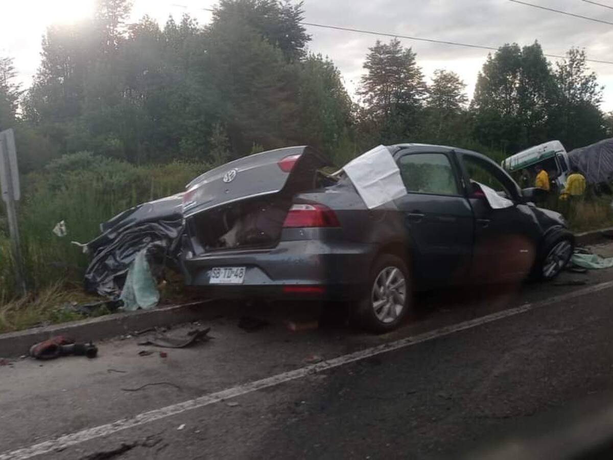 Accidente de tránsito deja cuatro personas fallecidas en Chiloé