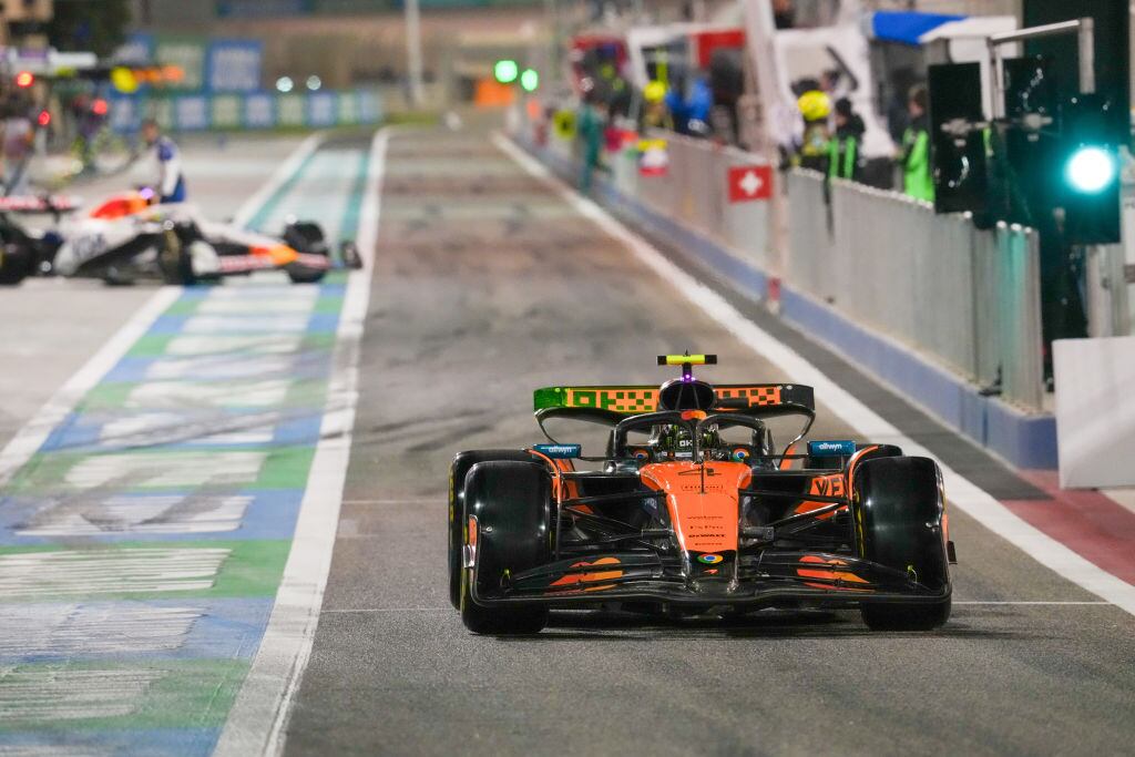 Lando Norris fue el más rápido en el primer día de la pretemporada 2025 de la Fórmula 1 | Getty Images