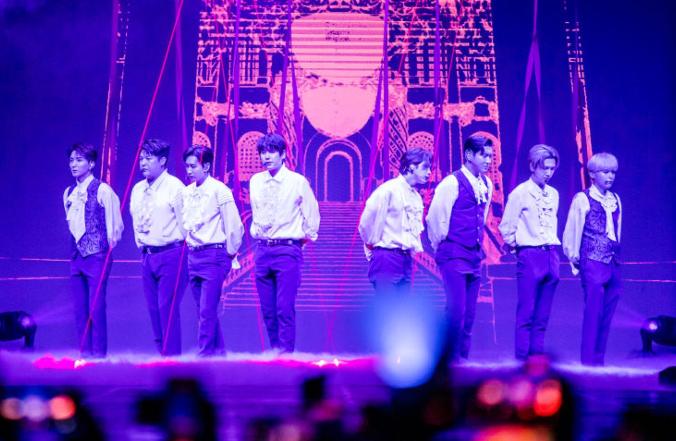 Getty Images | Imagen de archivo de Super Junior durante su gira mundial Super Show 9: Road (2023)
