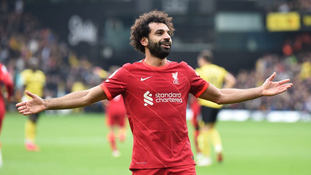 Mohamed Salah deslumbra con un golazo en la goleada del Liverpool al Watford