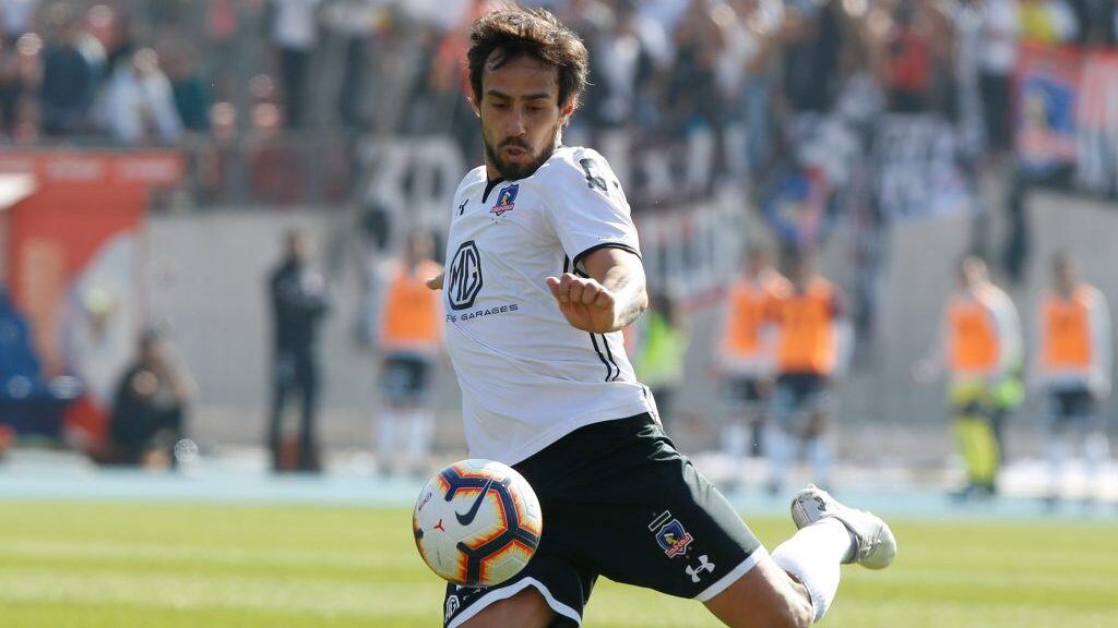 18 de Mayo del 2019/SANTIAGOJorge Valdivia(c) ,durante el partido valido por la Decimotercera fecha del campeonato AFP PLanVital 2019, entre Universidad de Chile vs Colo Colo, disputado en el Estadio Nacional.
FOTO:FRANCISCO LONGA/AGENCIAUNO
