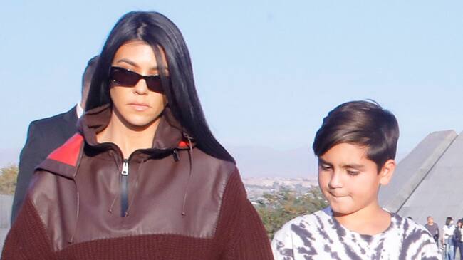 Kourtney y Mason