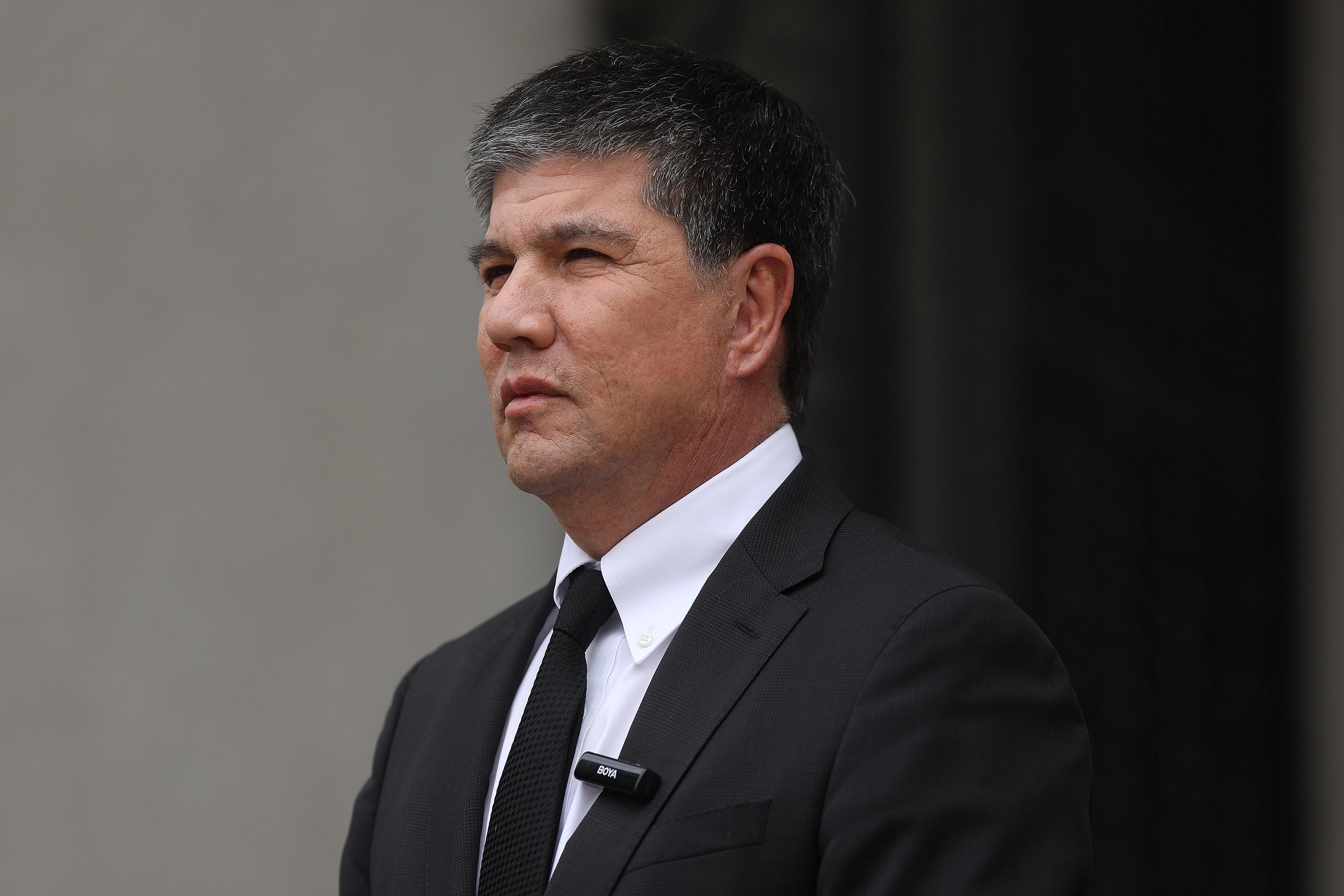 27 DE DICIEMBRE DE 2023/SANTIAGO
El subsecretario del Interior, Manuel Monsalve, se refiere a la políticas migratorias, en el palacio de La Moneda.
FOTO: SEBASTIAN BELTRAN GAETE / AGENCIUNO